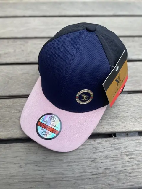 Louis Vuitton Zarine Blue Black Flexfit Premium Unisex Cap (With Box)