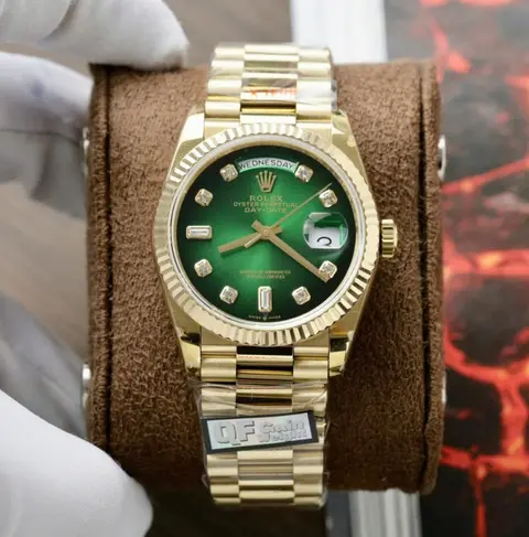 Rolex Oyster perpetual Day Date Yellow-Gold Z-R Quality