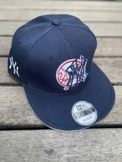 New York Yankees Fanatics Branded Navy Iconic Team Patch Fitted Premium Unisex Snapback Cap (With Box) 438