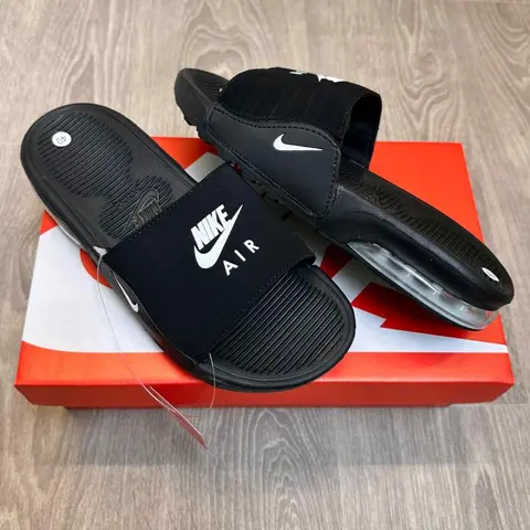 Nike Airmax Camden Black White Premium Slides