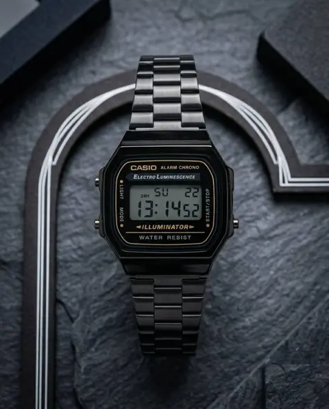Casio Vintage Illuminator Black