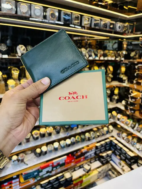 121 Coach GREEN PREMIUM QUALITY WALLET