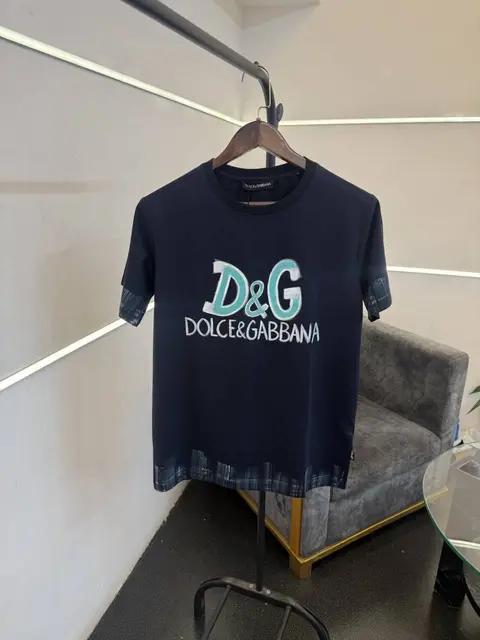 D&G turkey imported round neck tshirt navy