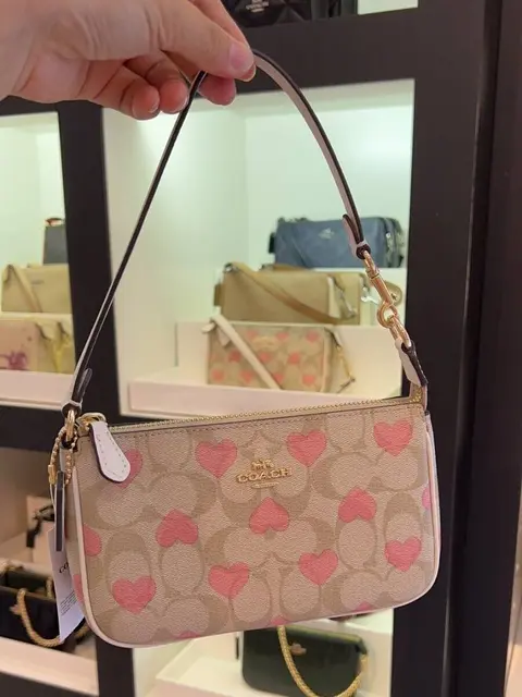 Coach Nolita 19 Heart Edition With Original DustCover CarryBag