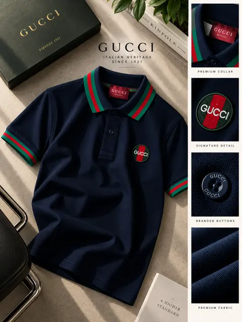 Gucci Premium Polo T-Shirt 2067