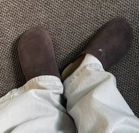 Adidas Adimule Slide Wine Suede