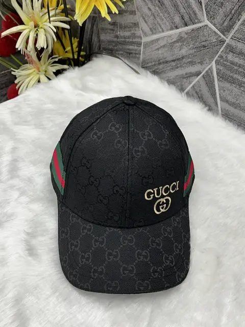 Gucci GG Harmosas Black Premium Unisex Cap (With Box)