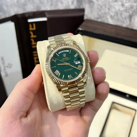 Rolex Oyster perpetual Day Date Yellow-Gold Ref-218238 Z-R Quality