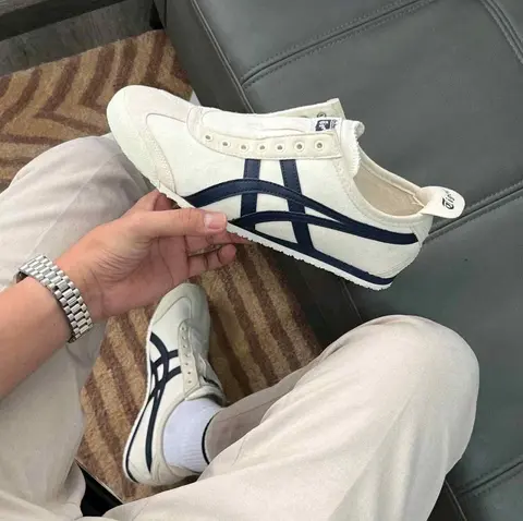 Onitsuka Tiger Mexico 66 Slip On Birch Midnight 6174