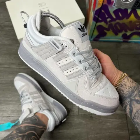 Adidas bad bunny grey