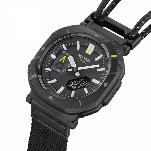 Casio Pro Trek PRJ-B001B-2 black and white
