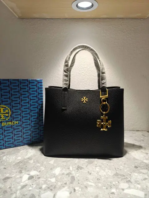 Tori Burch Blake Medium Satchel WithToryCharm BoxPacking