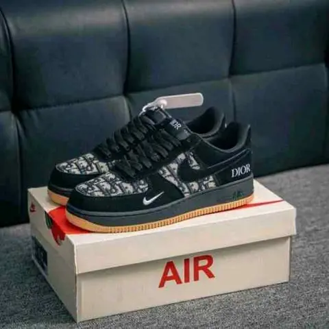 Nike Airforce 1 Low Diyorr Black
