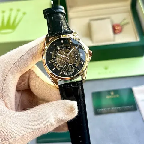Rolex Leather Automatic