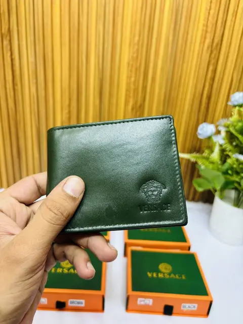 103 VERSACE GREEN PREMIUM QUALITY WALLET