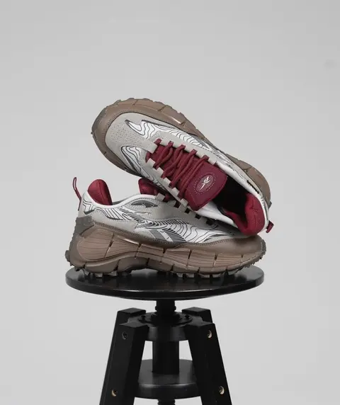Reebok ZIG Kinetica Edge 2.5 "Grey Burgundy" #571