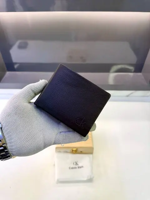 Ck Calvi Brown Premium Quality Wallet Fa 1130