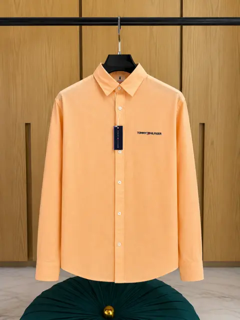 Tommy HILFIGER IMPORTED STORE ARTICLE SHIRT LINEN FABRIC