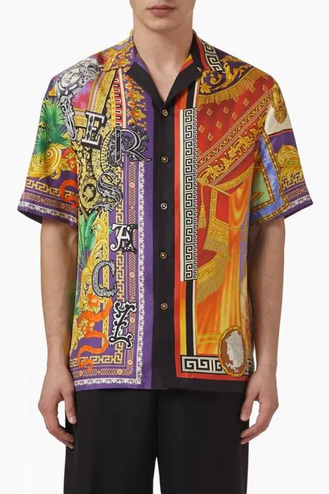 Versace IMPORTED STORE ARTICLE PREMIUM PRINTED SHIRTx