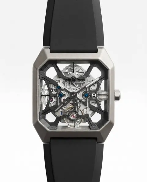 Bell&Rose BR03 Cyber automatic Silver Black Dial
