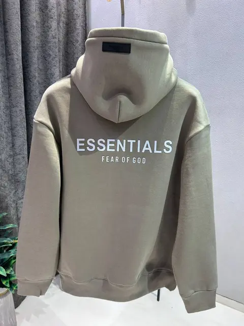 Essentials FEAR OF GOD IMPORTED HOODI KARBONN