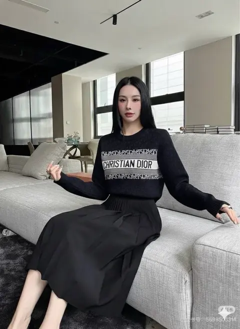 Dior SWEAT SHIRT NAVY S25-NY