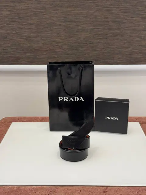 Prada Premium Belt PD-001 Black