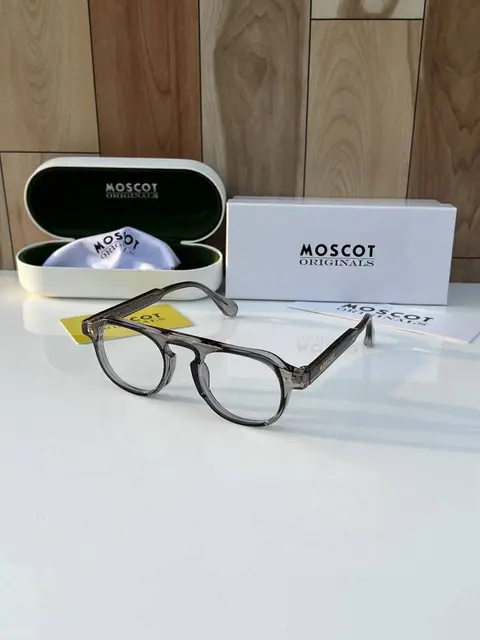 Moscot 1077 grey plano