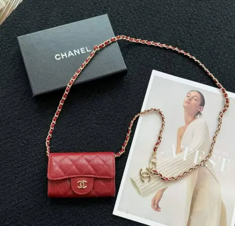 Chanel Mini Chain Wallet Crossbody WaistBag With OriginalBox