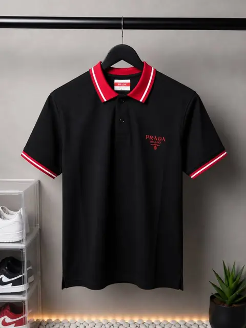 Prada Premium T Shirt with original box packaging 1813. Sale-offer VS1000
