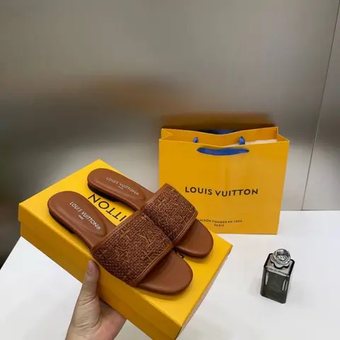 Louis Vuitton Revival Onsale Flats Mule For Women With Original Box And Carry Bag
