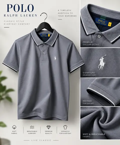 Ralph Laure n Premium Polo T-Shirt 2148