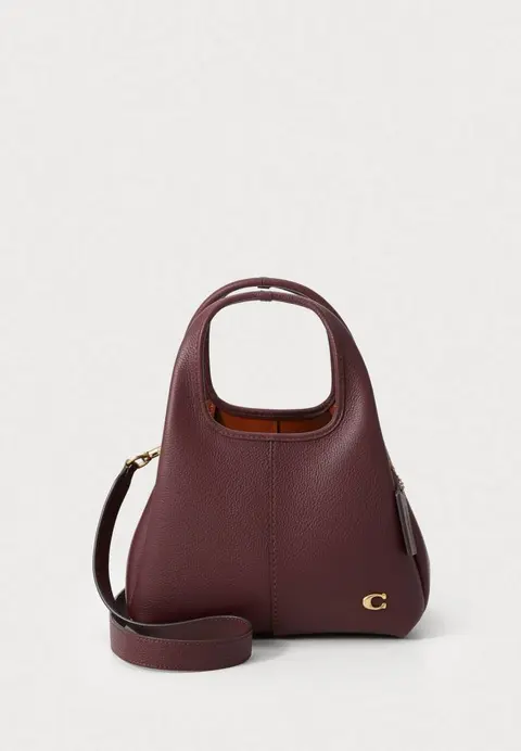 Coach Lana 23 Wine With OriginalBox DustCover LongBelt
