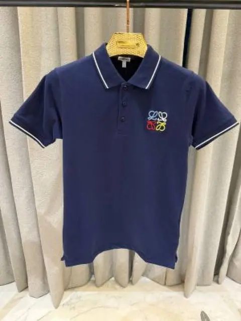 Loewe imported Polo Tshirt Navy Blue