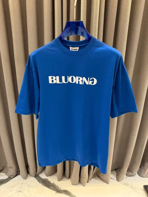 Bluorang impoted Primium Tshirt Blue