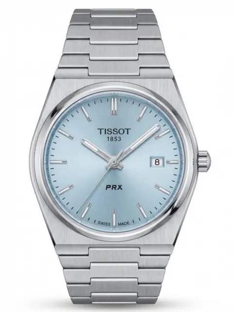 Tissot 1853 PRX Silver Sky Blue Dial