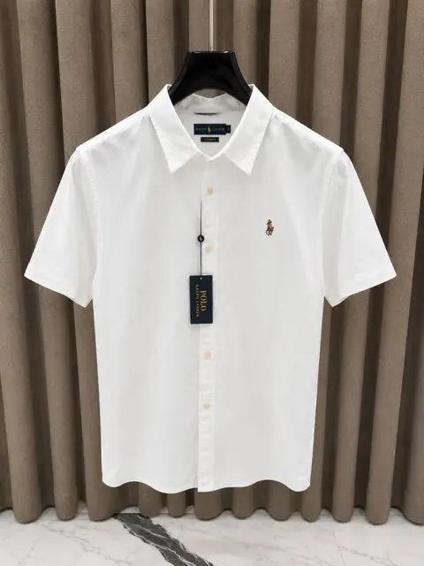 Ralph LAUREN P-OLO IMPORTED STORE ARTICLE SHIRT LINEN FABRIC
