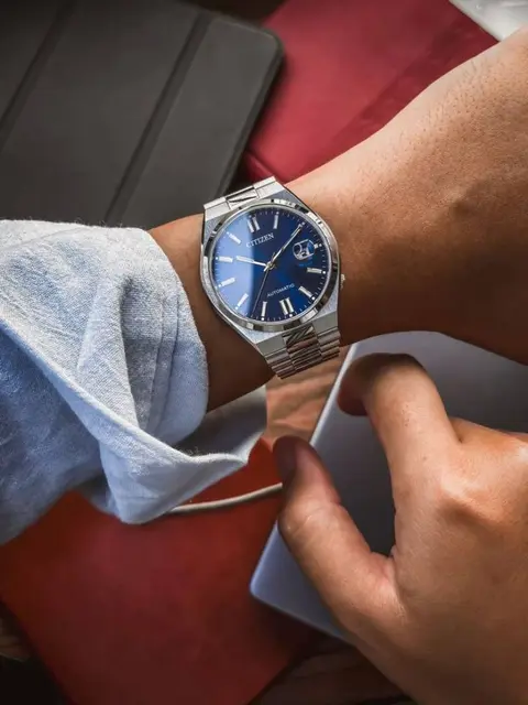 Citizen Tsuyosa Quartz Silver Blue
