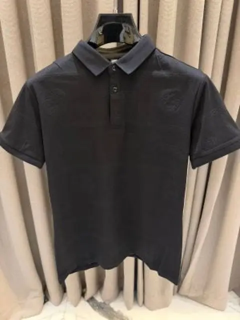 Versace Couture Full Monogram Polo Black