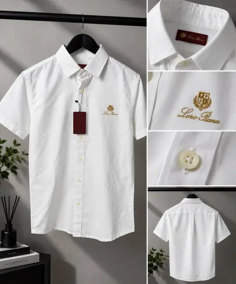 Loro Pian a Premium Half Sleeves Shirt 2350