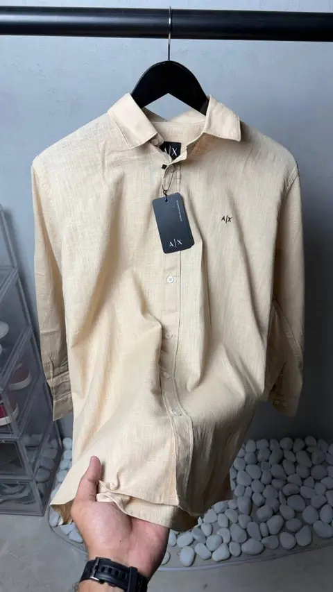 Armani Exchang e Premium Linen Shirts 2427. Sale offer VS1000
