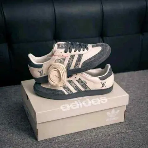 Adidas Samba X Louiis Vuitton Dark Grey 1118
