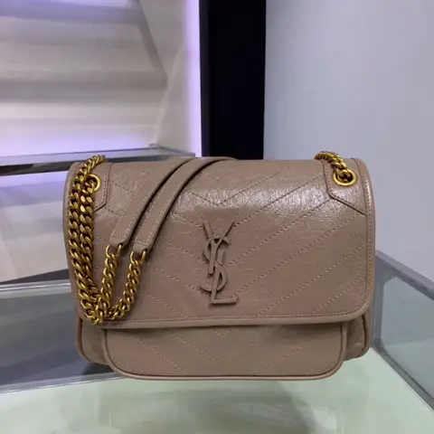 Ysl niki 1825 Small ShoulderBag With Original Box & DustCover