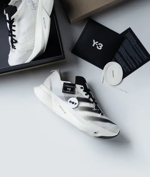 Adidas Y3 x s adizero adios pro 3 white