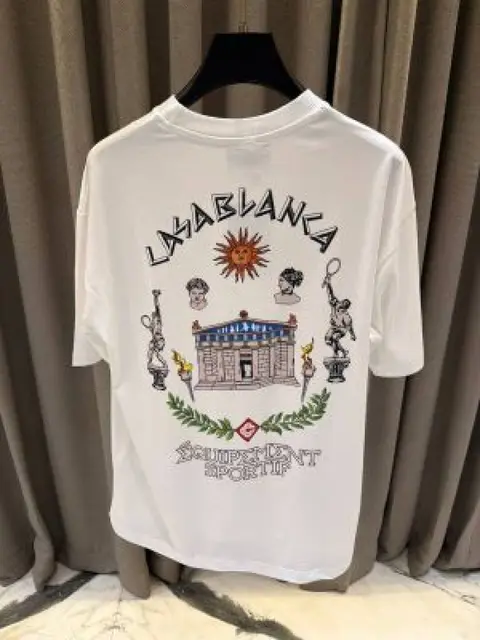 Casablanca Oversized T-shirt White