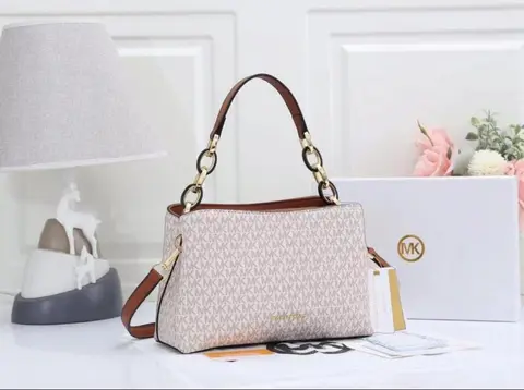 Michael Kors Signature Logo Handbag With DustCover