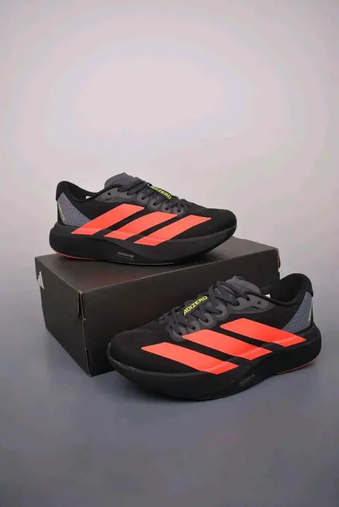 Adidas adizero evo sl Carbon Lucid Red black