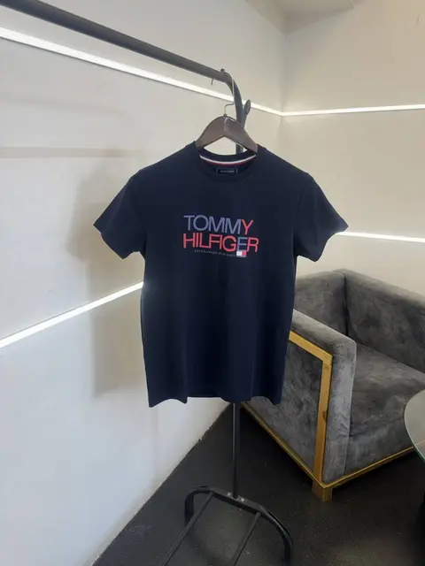 Tom my hilfigeer imported round neck tshirt nevy blue