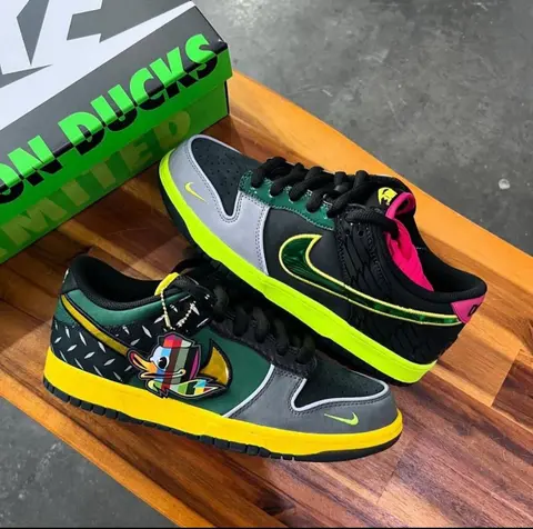 Nike dunk low what the duck university of oregon home--
