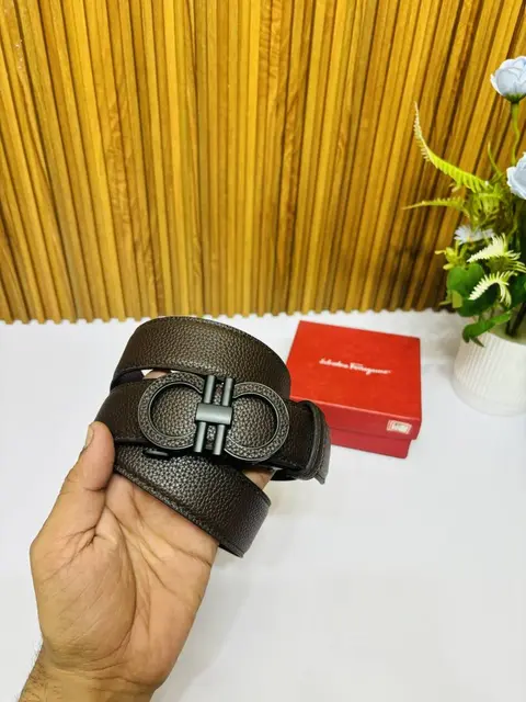 11 SF SALVATORE FERRAGAMMO PREMIUM QUALITY AUTOMATIC LOCK BELT
